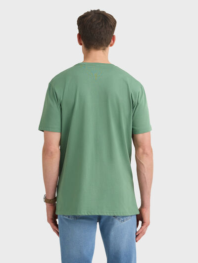 CAMISETA RUBBER VERDE