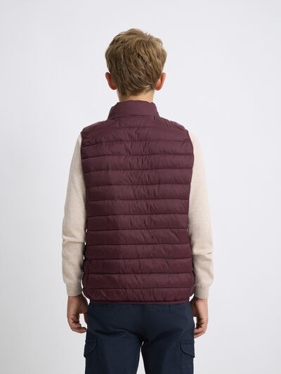 CHALECO NIRO KIDS BURDEOS
