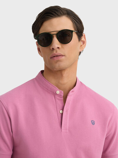POLO MAO TRENDY ROSA