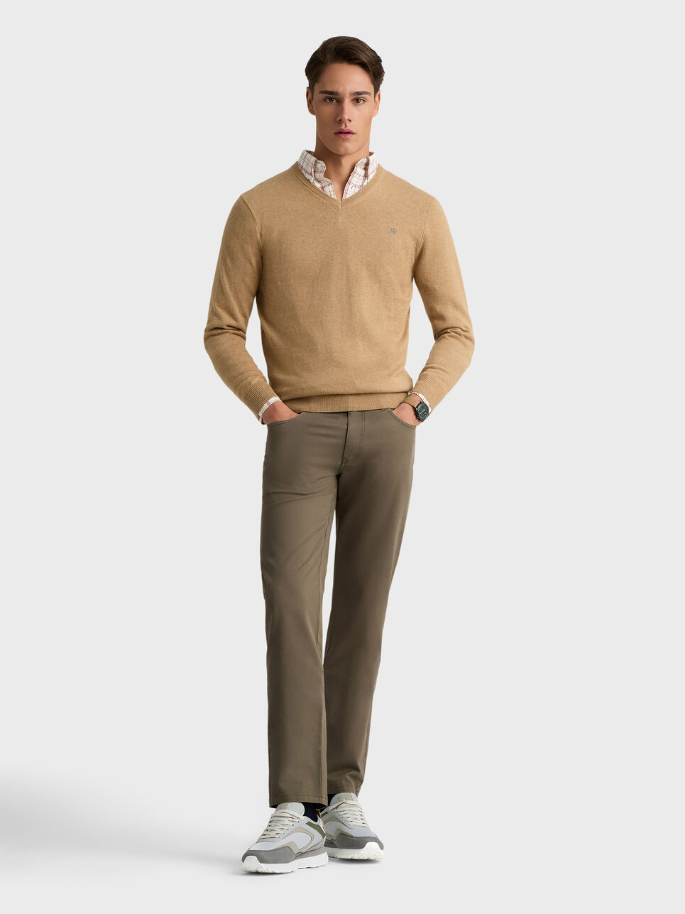 JERSEY V-NECK TRENDY