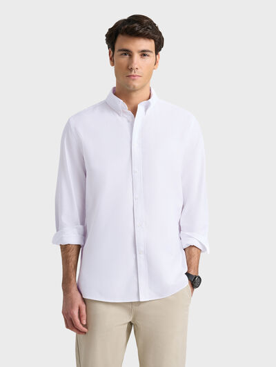 CAMISA OXFORD SOLID BLANCO
