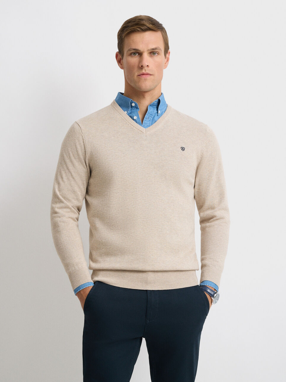 JERSEY V-NECK TRENDY