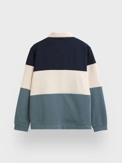 SUDADERA POLO 1976 AZUL MARINO