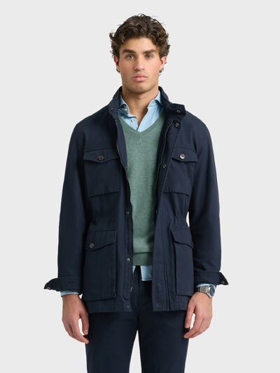 CORTAVIENTOS NERUS AZUL MARINO