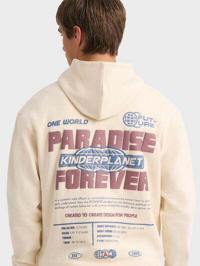 SUDADERA PARADISE BEIGE