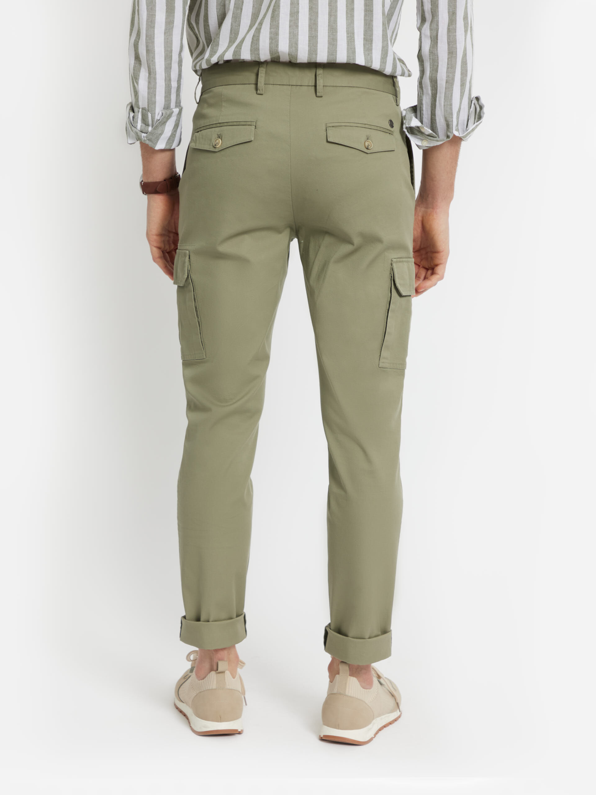 PANTALON CARGO VERDE