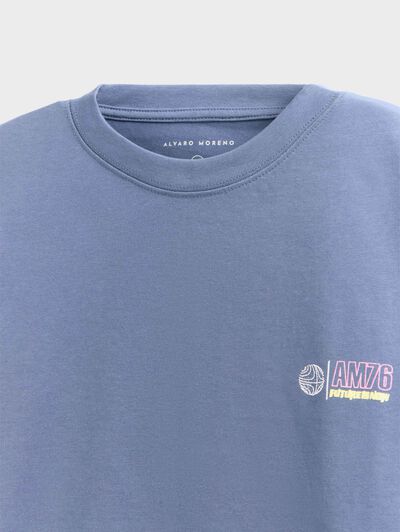 CAMISETA SPACE AZUL MARINO