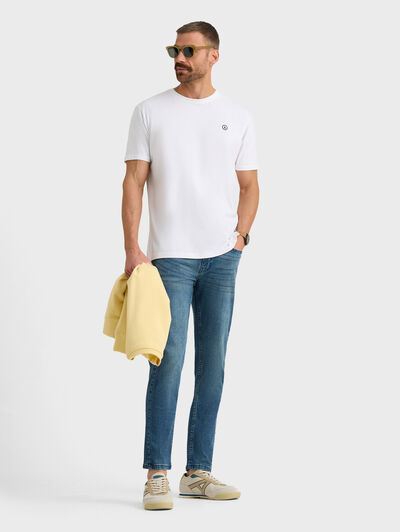 CAMISETA PATCH BLANCO