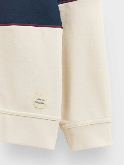 SUDADERA POLO TEAM BEIGE