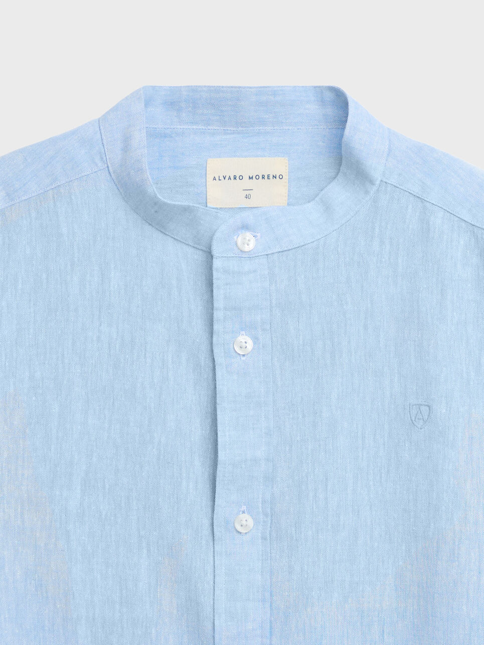 CAMISA LINO M.CORTA MAO