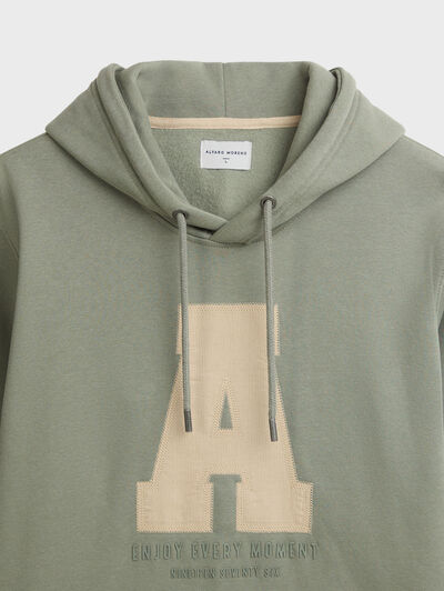 SUDADERA MOMENT VERDE