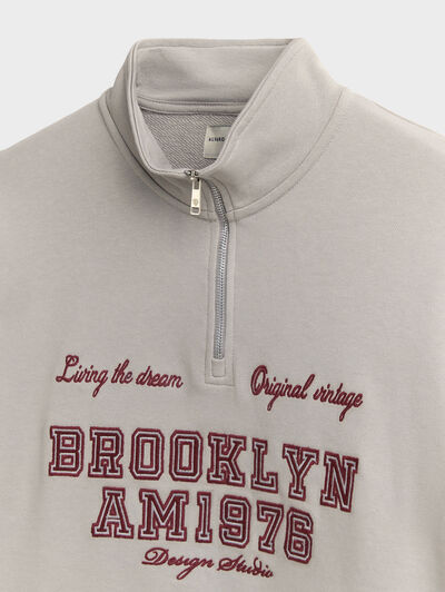 SUDADERA STUDIO GRIS