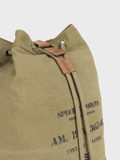 MOCHILA MILITARY VERDE