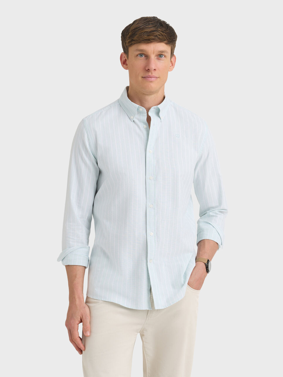 CAMISA OXFORD STRIPES