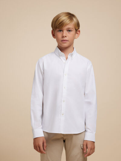 CAMISA OXFORD SOLID KIDS