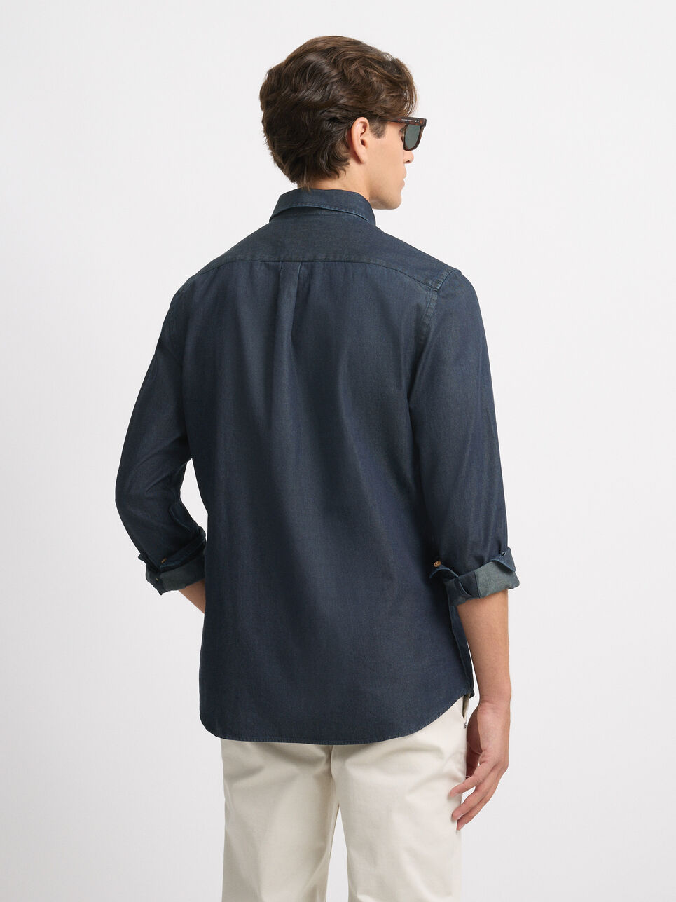CAMISA DENIM BOLSILLOS