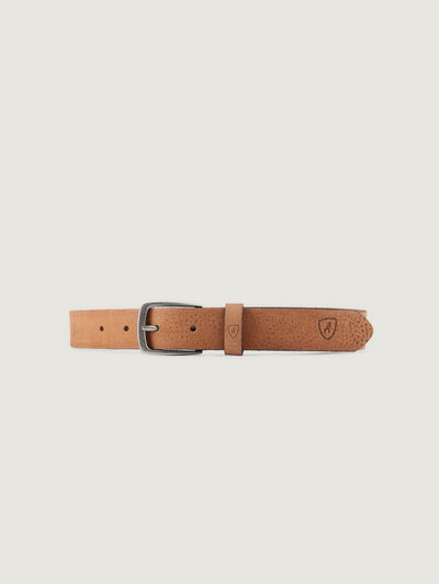 CINTURON LOGO KIDS CAMEL