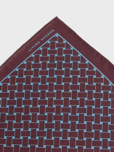 PA&Ntilde;UELO PRINTED BURDEOS