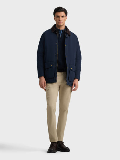 PARKA TIM AZUL MARINO