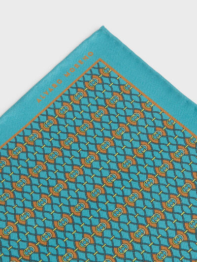 PA&Ntilde;UELO PRINTED TURQUESA