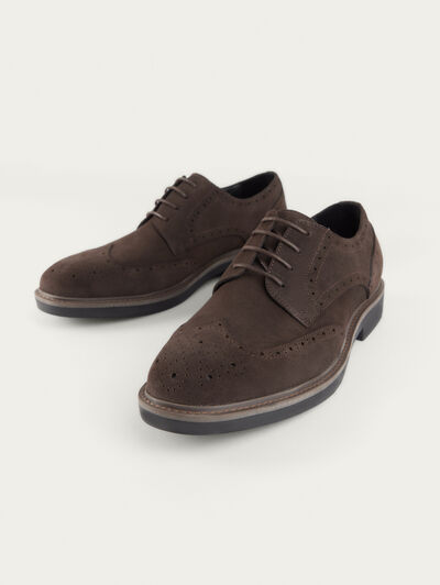 BLUCHER PICADO MARRÓN