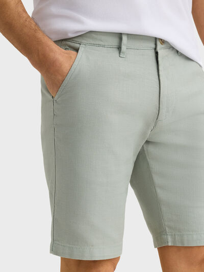 BERMUDA TINTADA AZUL