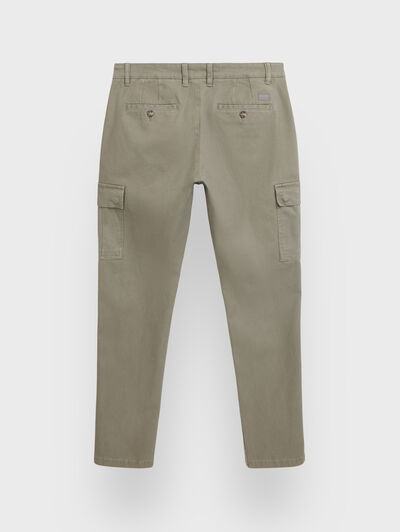PANTALON CARGO ELVIS VERDE