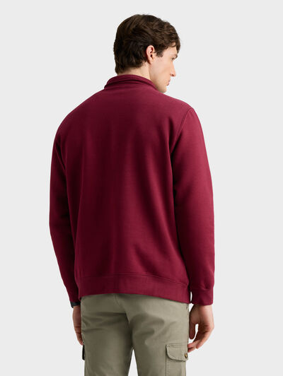 SUDADERA WEST BURDEOS