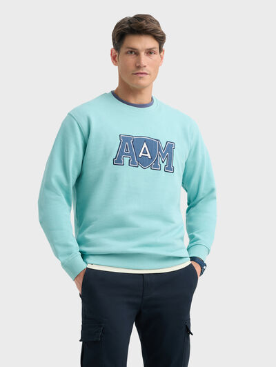 SUDADERA ORIGEN VERDE AGUA