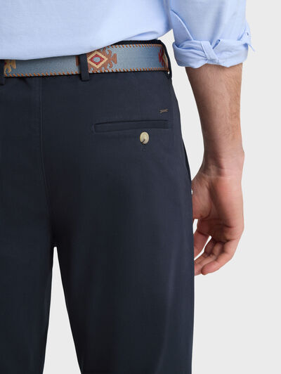 PANTALON ESTRUCTURA AZUL MARINO