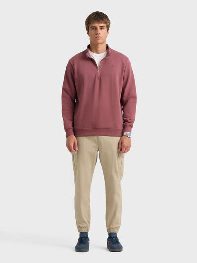 SUDADERA SIMPLY BURDEOS