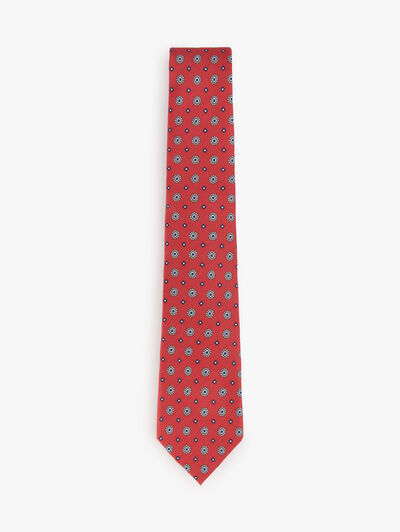 CORBATA PRINTED ROJO