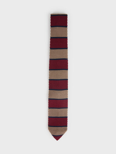 CORBATA PUNTO CAMEL