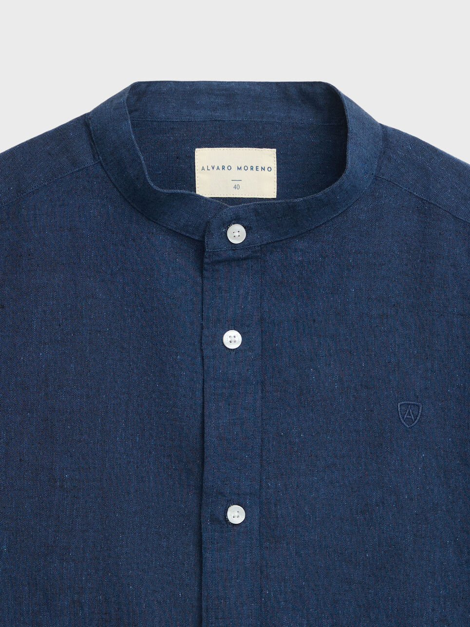 CAMISA LINO M.CORTA MAO