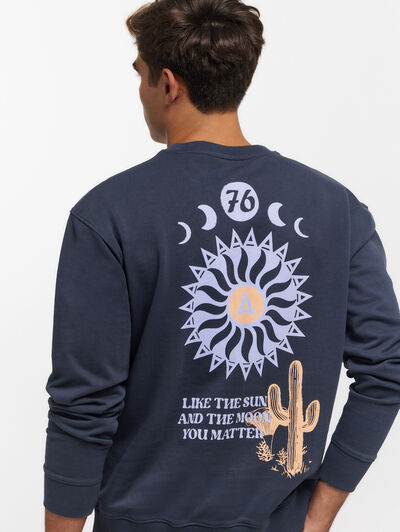 SUDADERA SUN AZUL MARINO
