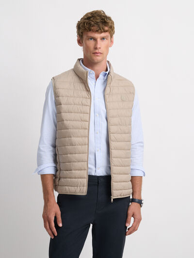 CHALECO NIRO BEIGE