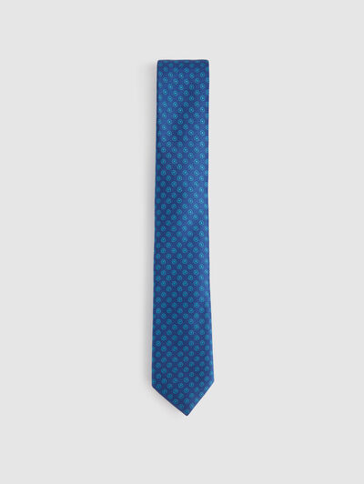 CORBATA JACQUARD MF KIDS AZUL MARINO