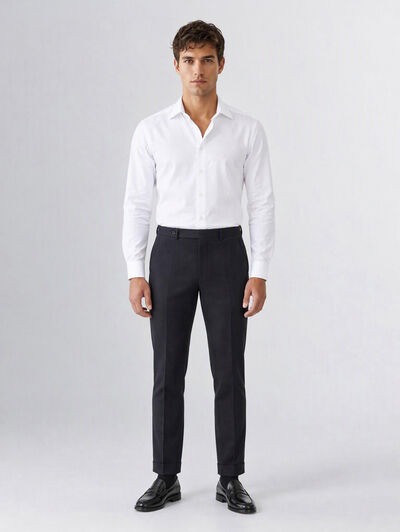 CAMISA MISTER HERRINGBONE BLANCO