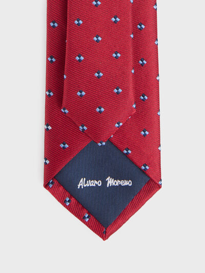 CORBATA JACQUARD MF KIDS ROJO