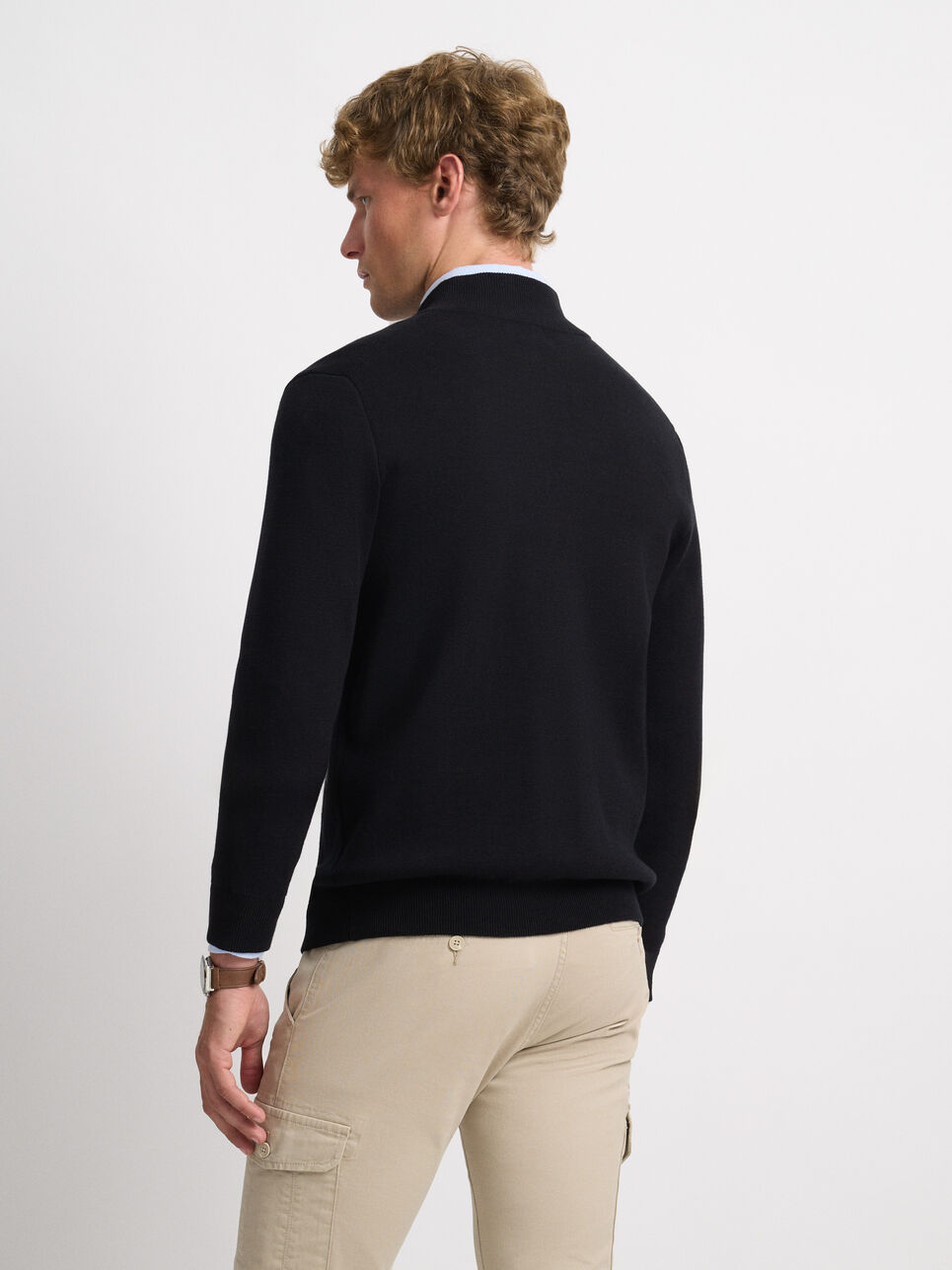 CARDIGAN CONTRASTE