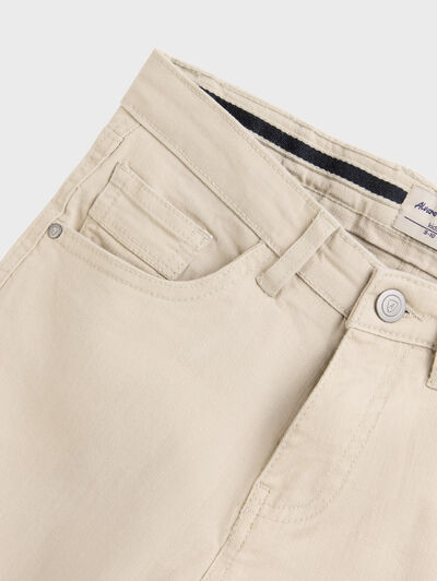 PANTALON 5 POCKETS KIDS BEIGE