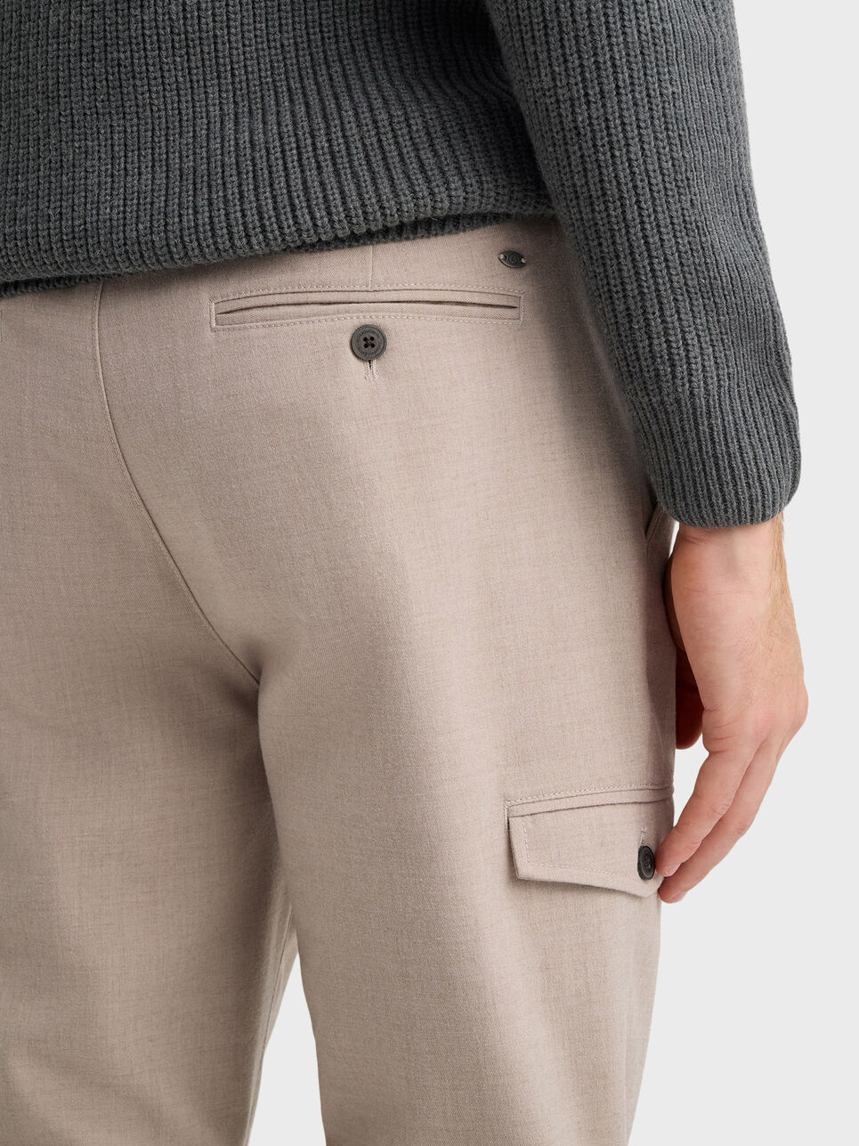 PANTALON CARGO FRANELA