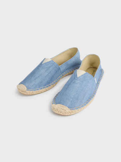 ESPADRILLES LINEN AZUL