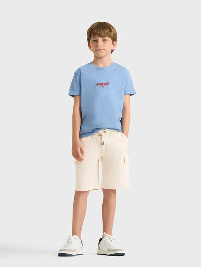 BERMUDA CARGO PUNTO KIDS BEIGE