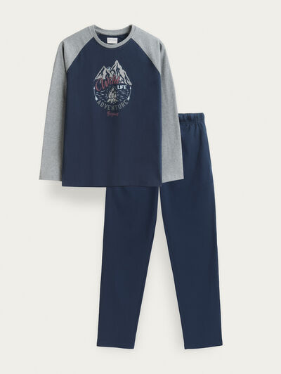 PIJAMA ADVENTURE AZUL MARINO