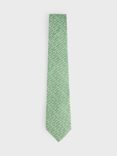 CORBATA PRINTED VERDE
