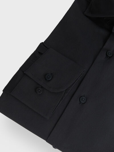 CAMISA COMFORT SOLID NEGRO