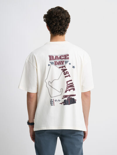 CAMISETA FAST BLANCO