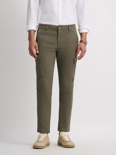 PANTALON CARGO ELVIS VERDE