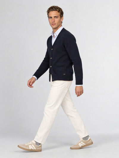 CARDIGAN MULLER AZUL MARINO